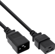 Kabllo rryme InLine C19 në C20, 7.5m, e zezë