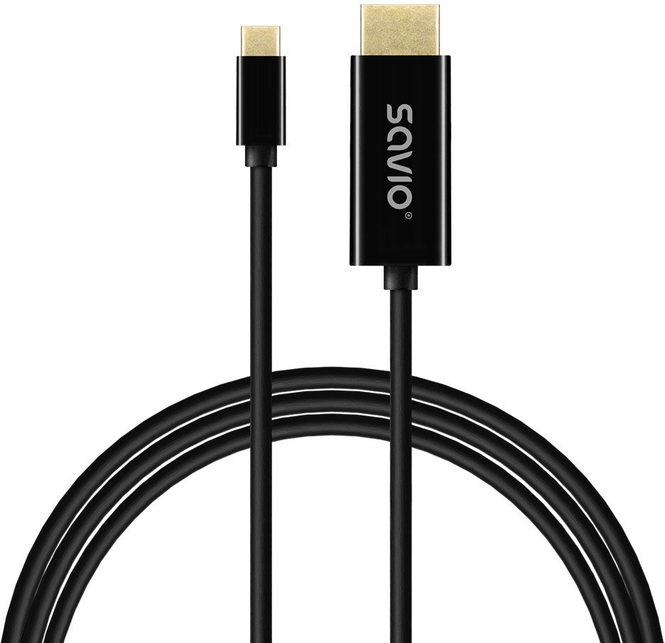 Kабел USB Savio CL-191, USB 3.0, 2 m, црн