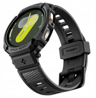 Aksesor për smartwatch Spigen Rugged Armor Pro, Galaxy Watch8 44mm, i zi