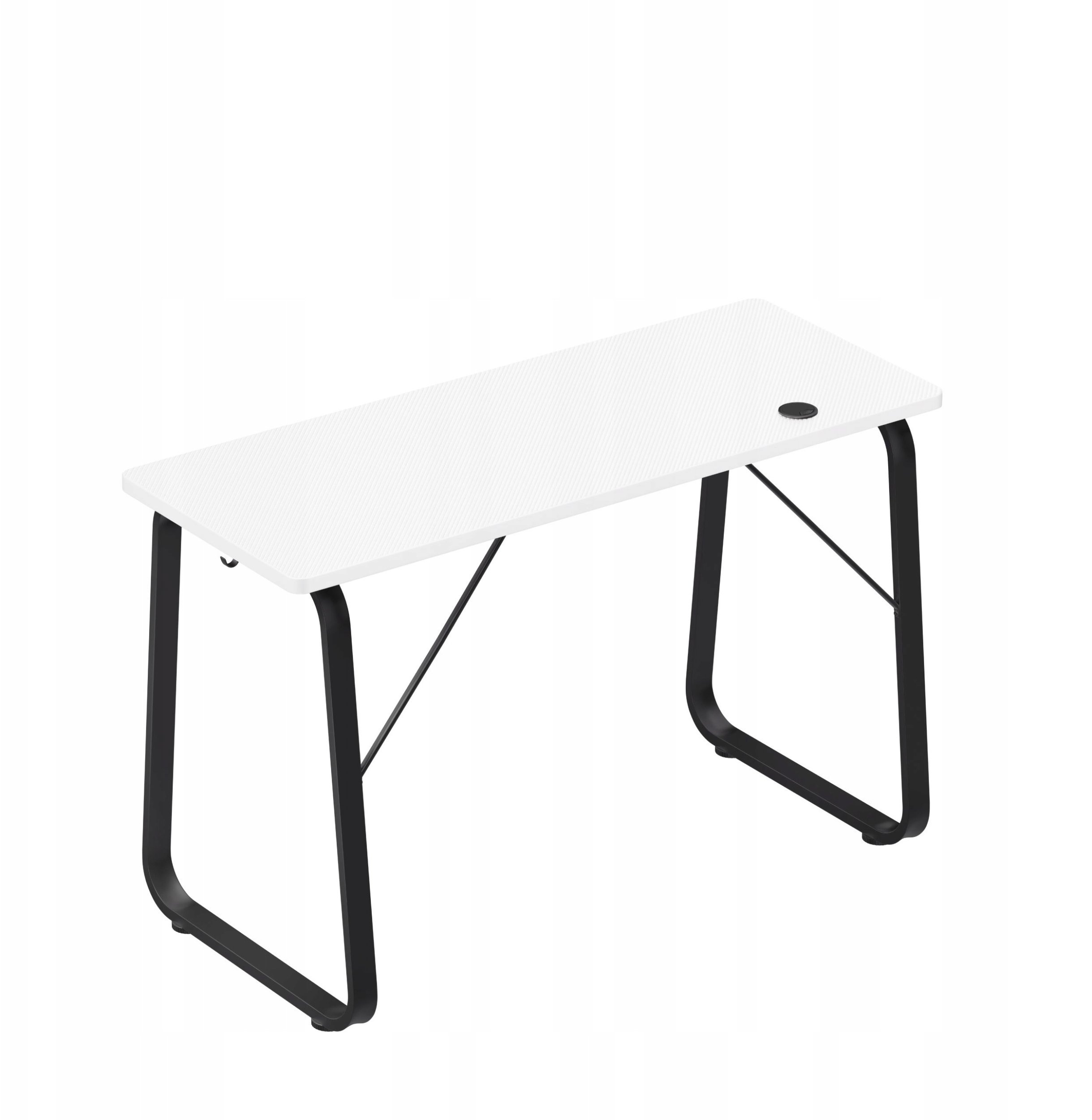 Tavolinë gaming Huzaro Hero 1.5, 120 cm, për gamer, e bardhë