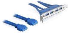 Modul zgjerimi DeLock USB 3.0 82974 për 4 Porte USB 3.0 dhe 2 Porte të Brendshme 19-pin
