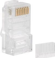 Set prizash për kabllo rrjeti Lanberg RJ45 (8P8C) CAT.6 UTP (100 PCS), 100 copë