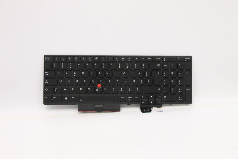 Tastierë laptopi Lenovo NB_KYB CS20 P2 NM, layout frëngjisht, me ndriçim, e zezë