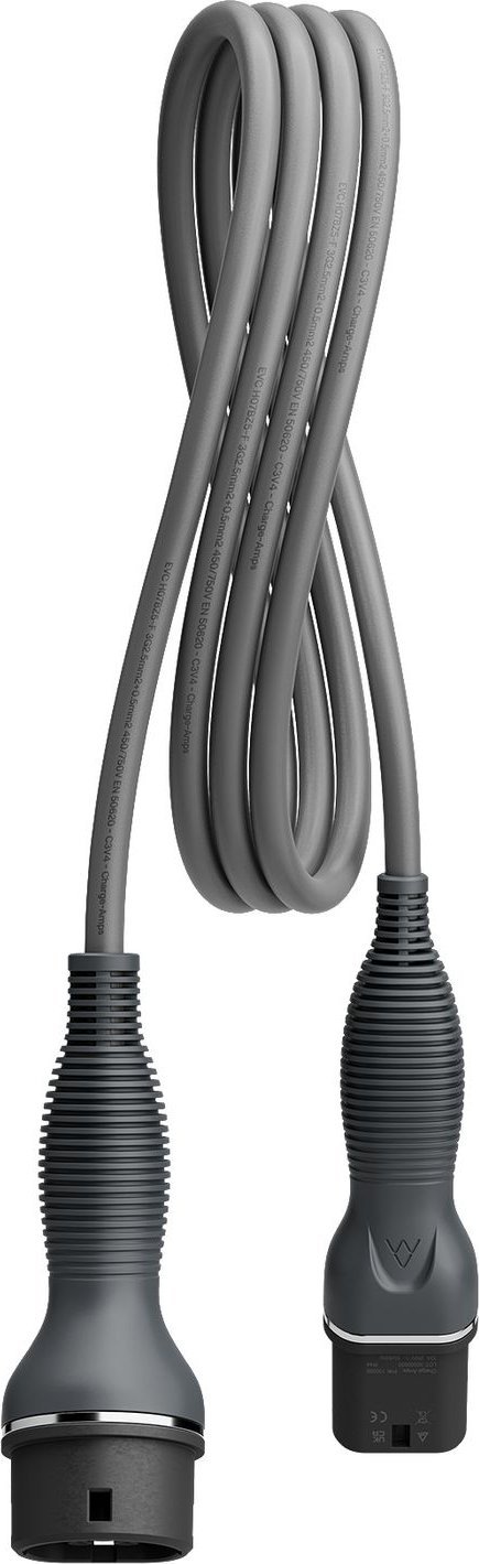 Kabllo karikimi për vetura elektrike Charge Amps Beam CA-130021, 13.8kW, 6m, gri