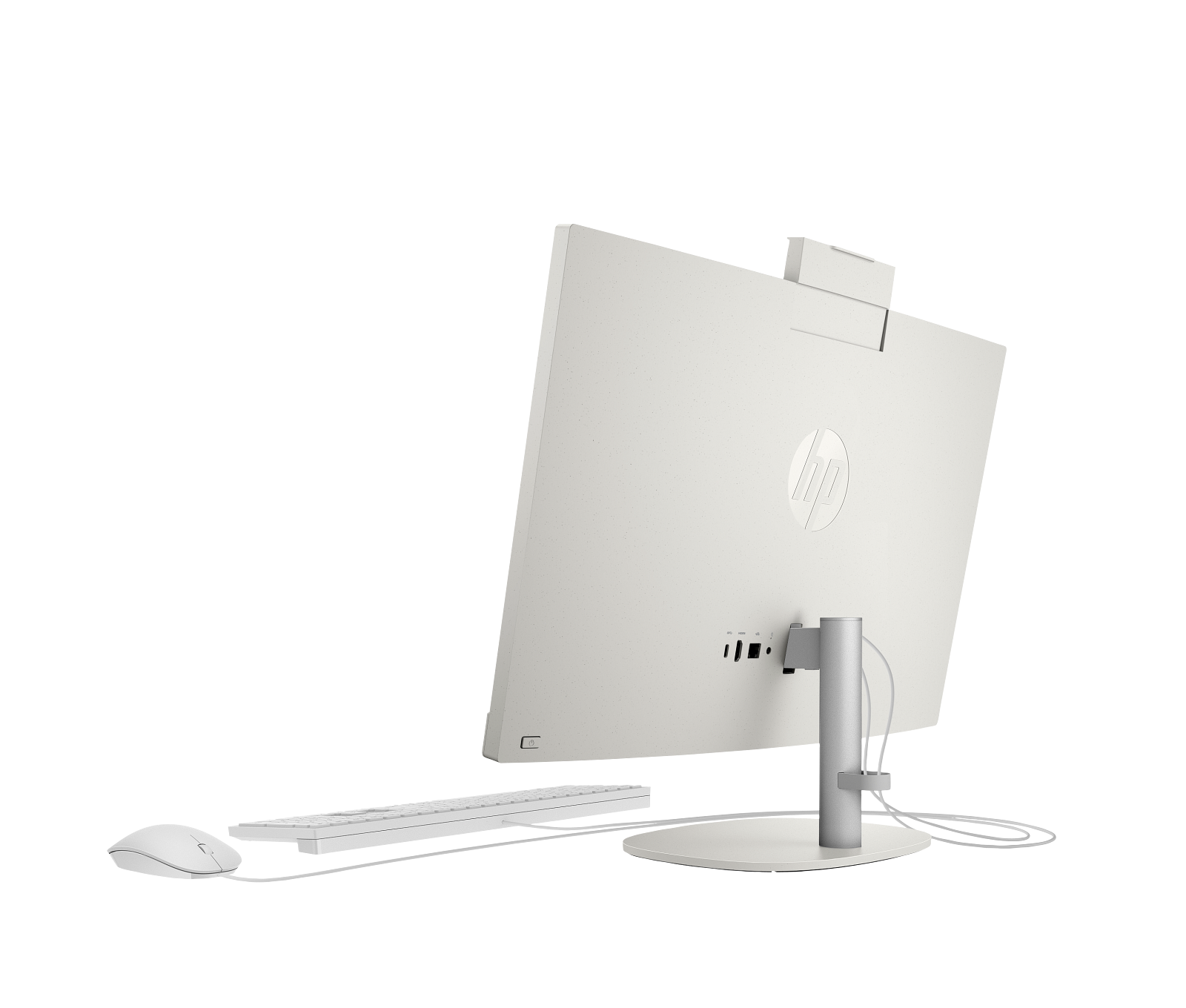 Kompjuter HP PC AIO 24-cr0012nh, 23.8'', Intel Core i5-1335U, 8GB RAM DDR4, 512GB SSD, Intel Iris Xe Graphics, shell white