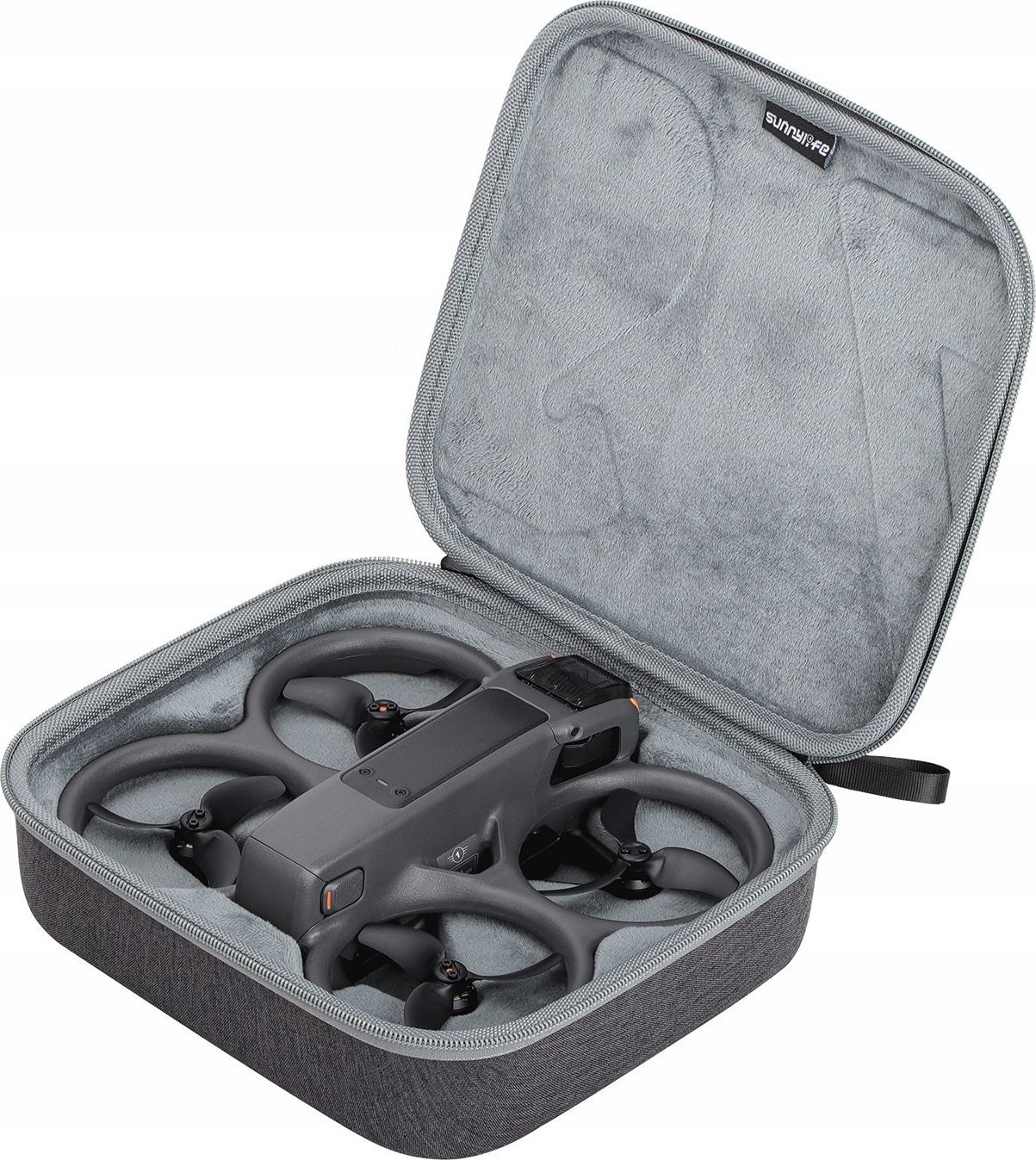 Заштитна торба Sunnylife за дрон DJI Avata 2, цврста форма, отпорна на удари, сива