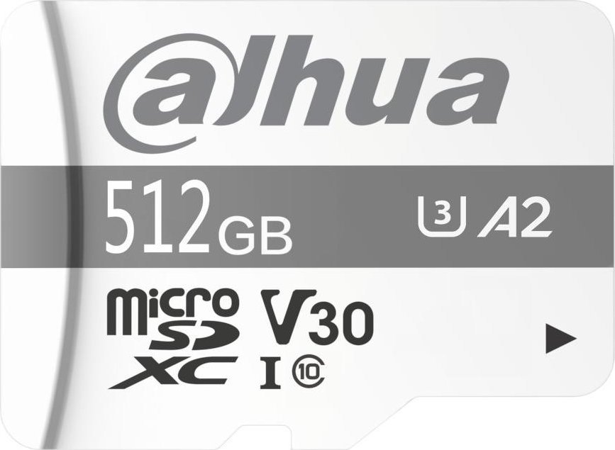 Kartë memorie Dahua TF-P100 MicroSDXC, 512GB, Class 10 UHS-I U3 A1 V30