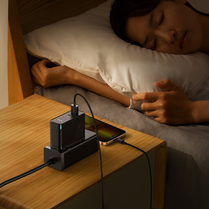 Karikues Baseus GaN5 Pro, USB-C, USB-A, 100W, i zi