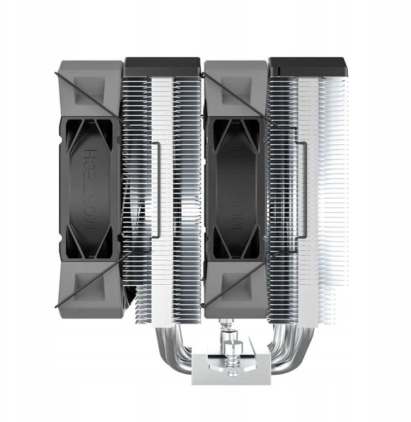 Ftohës CPU Montech NX600, Dual Tower, 6 heatpipe, me ventilator PWM
