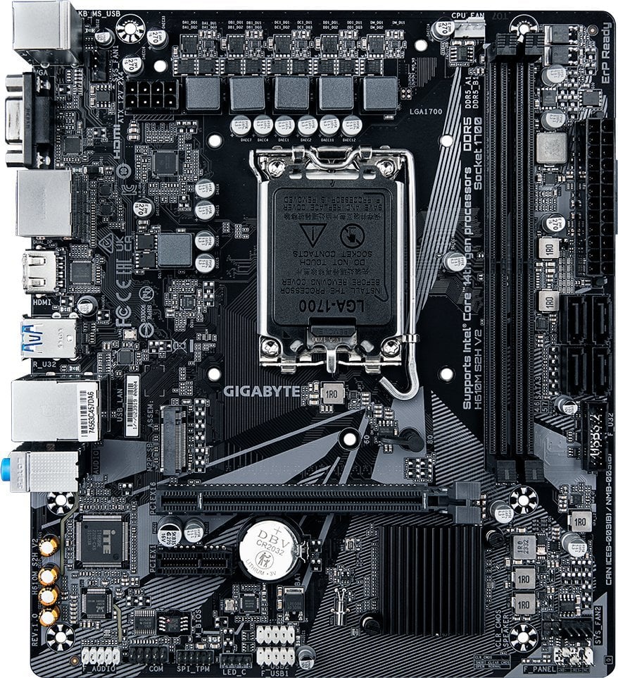 Pllakë amë Gigabyte H610M S2H V2