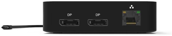 Stacion docking PORT CONNECT USB-C 10v1, 2x4K Display Port, 5x USB-A, USB-C 85W PD, Ethernet, SD