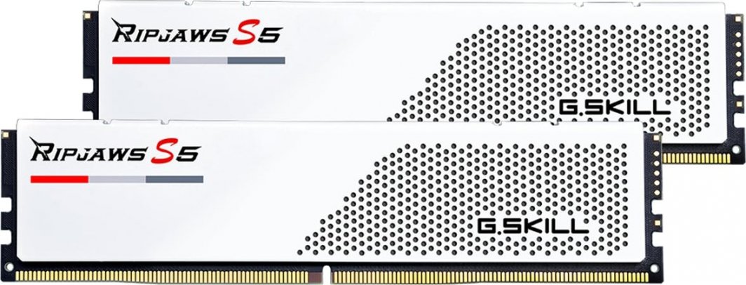 Memorie G.Skill Ripjaws S5, DDR5, 32 GB, 6000 MHz, CL30, F5-6000J3040F16GX2-RS5W