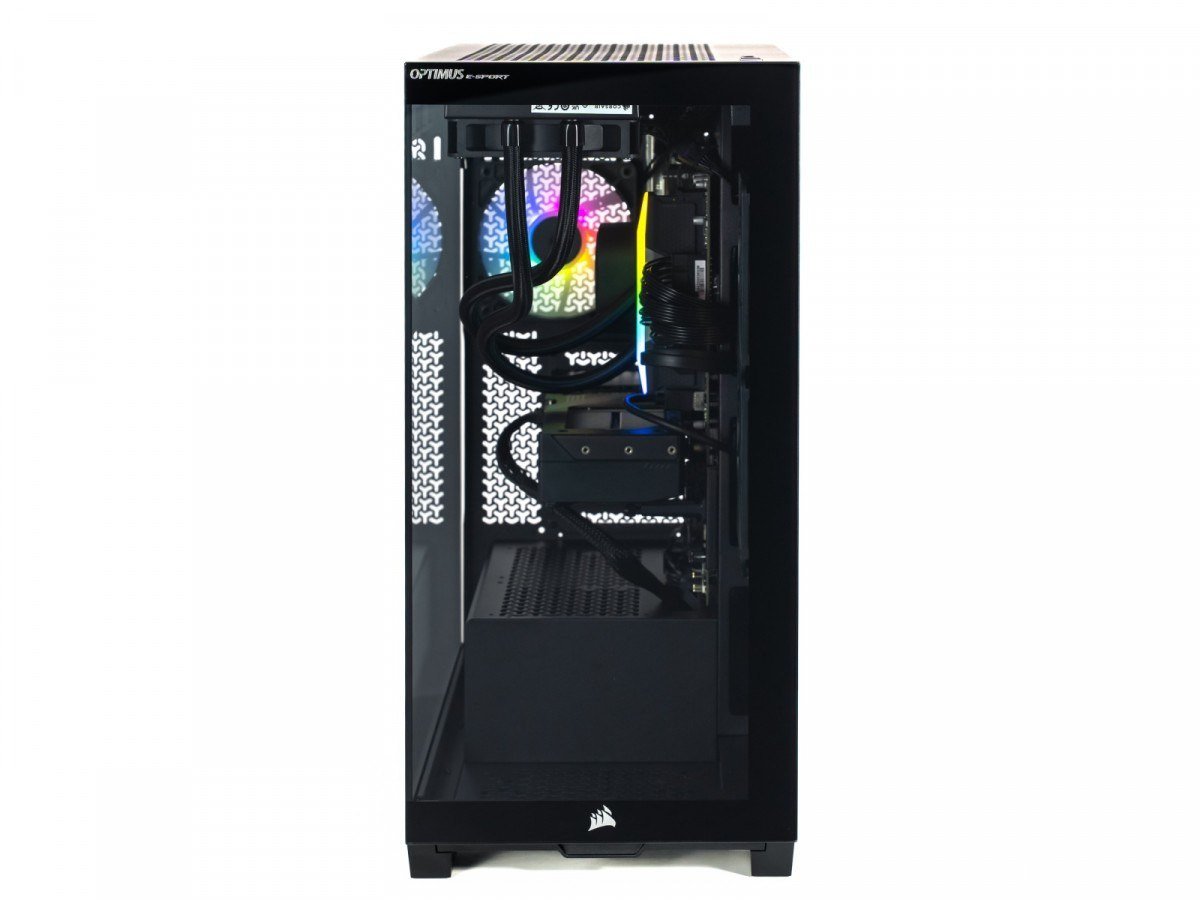 Kompjuter gaming Optimus E-Sport GB550T CR11, Ryzen 7 5800X, 16GB RAM, RTX 5070 12GB