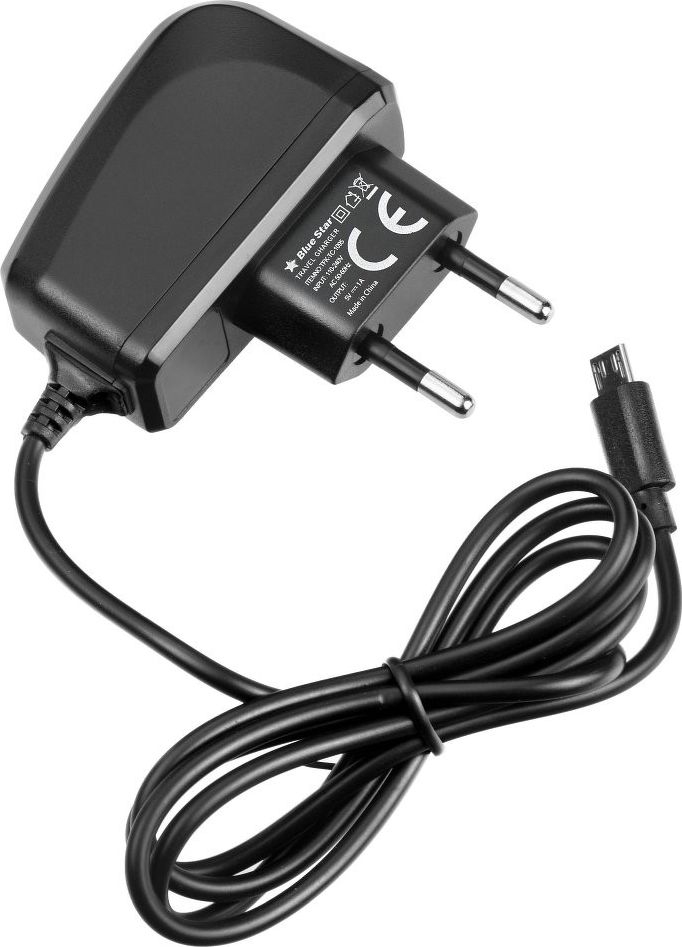 Karikues rrjeti Blue Star TFK-TC-1095B, micro USB, 1A, i bardhë