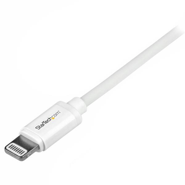 Kabllo USB StarTech.com, USB-A në Lightning, 1m, e bardhë