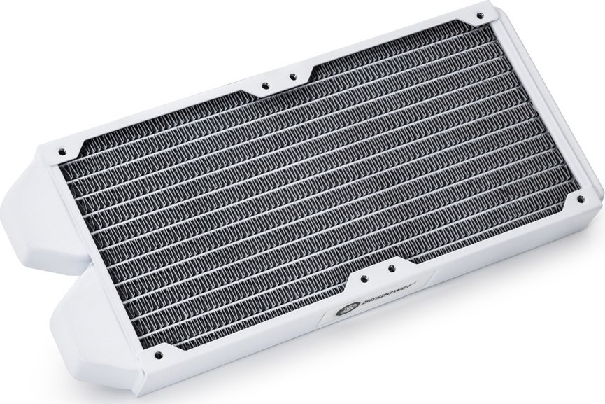 Radiator ftohës Bitspower Tarasque II 240S, 240mm, G 1/4", i bardhë