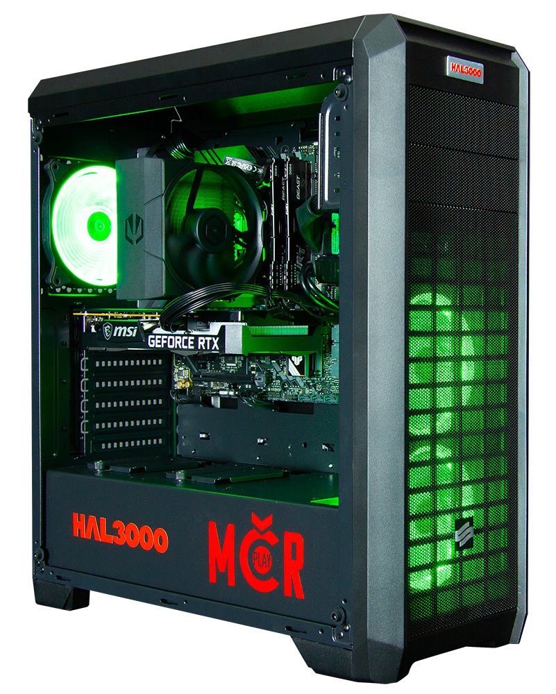 Kompjuter HAL3000 MČR Finale 2 Pro, Midi, Intel Core i5-11400F, 16GB RAM, 1TB SSD, RTX 3060, i zi
