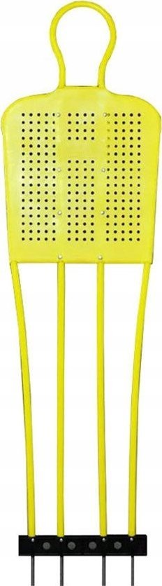 Mur stërvitor për futboll R.R, 180 cm, për fushë, i verdhë