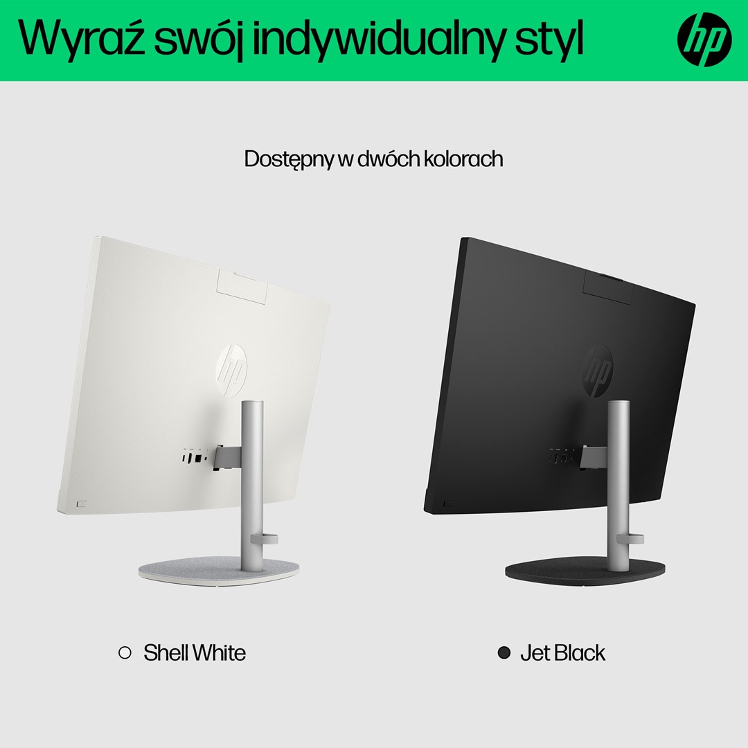 Kompjuter All-in-One HP 24-cr0015nw, i3-N300, 23.8" FHD, 8GB/256GB, i bardhë