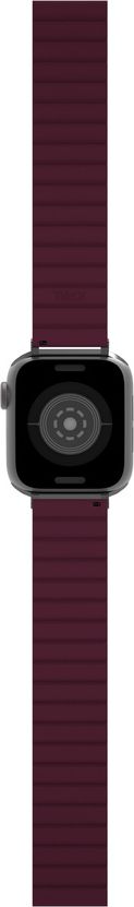 Rrip dore JCPal FlexForm për Apple Watch, 38/40/41mm, silikon, i zi e kuq