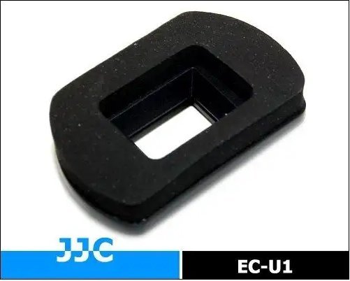 Okular gome JJC EC-U1 për Canon EOS, zëvendësues, i zi
