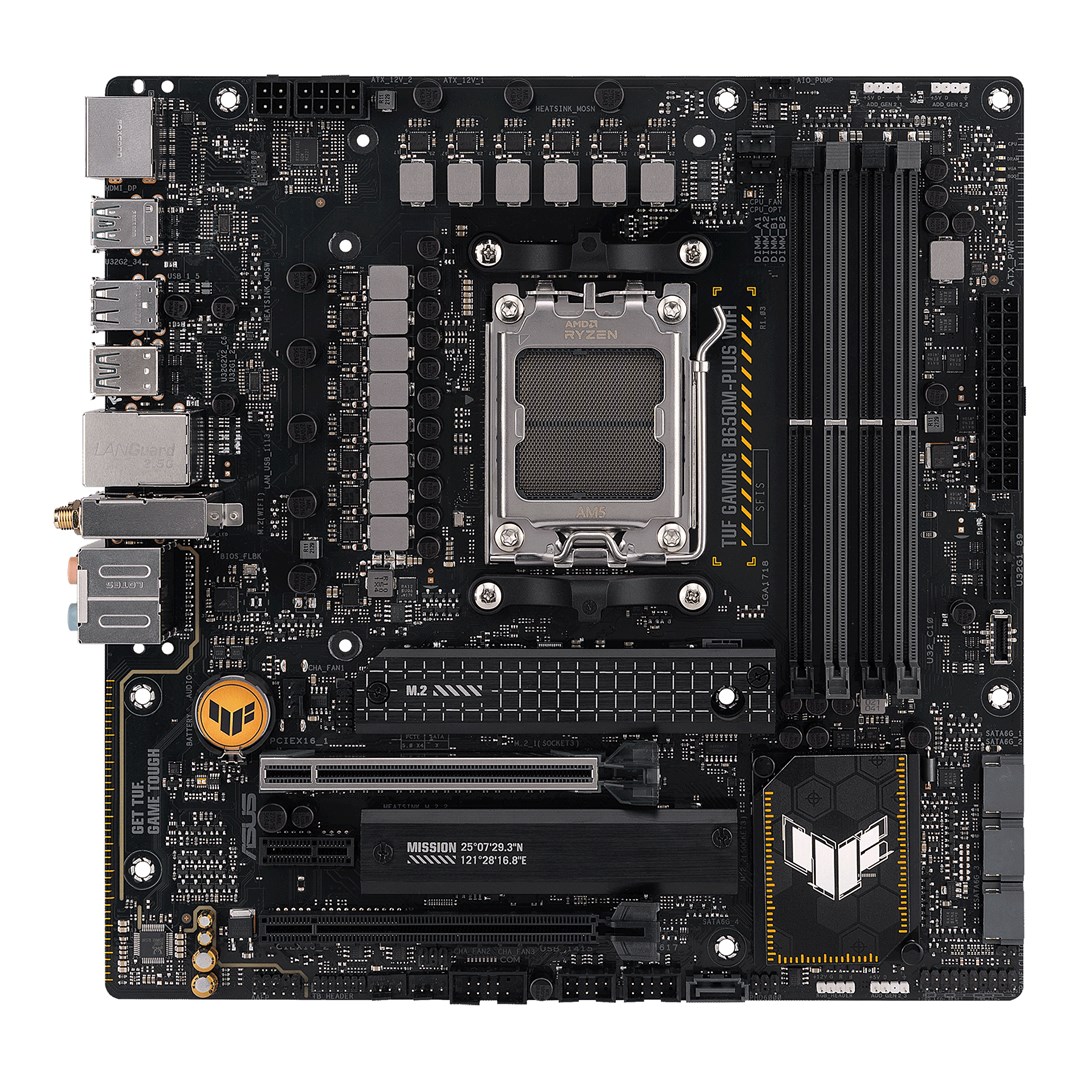 Pllakë amë ASUS TUF Gaming B650M-PLUS WiFi AMD B650 Socket AM5 micro ATX