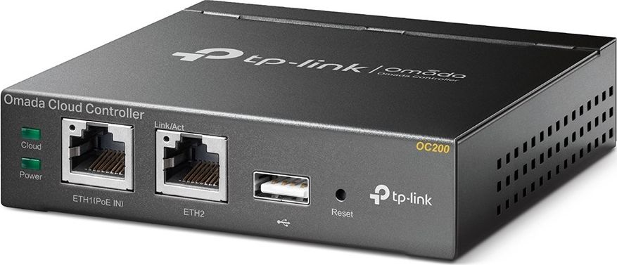 Kontrollues rrjeti TP-Link Omada OC200, Cloud, PoE, metalik