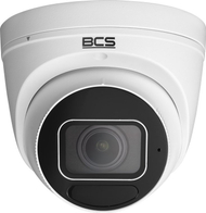 Kamerë IP dome BCS BCS-P-EIP58VSR4-Ai2, 8MP 4K, motozoom, IR 40m, IP67, e bardhë