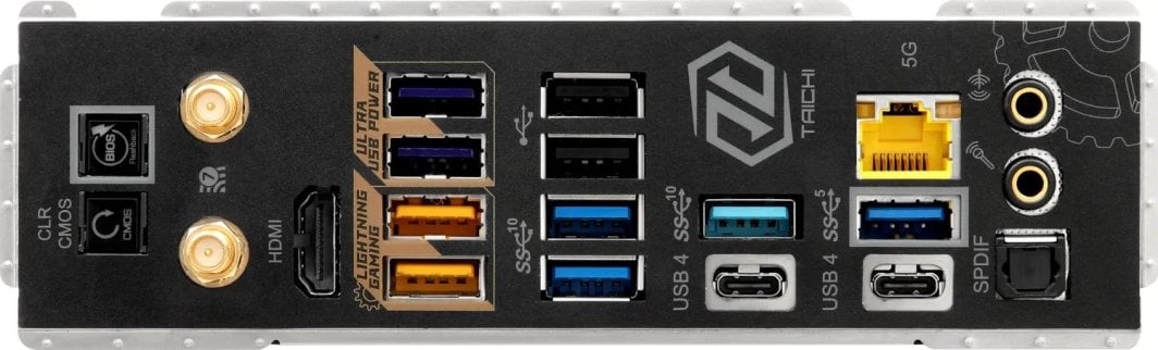 Pllakë amë ASRock	X870E TAICHI