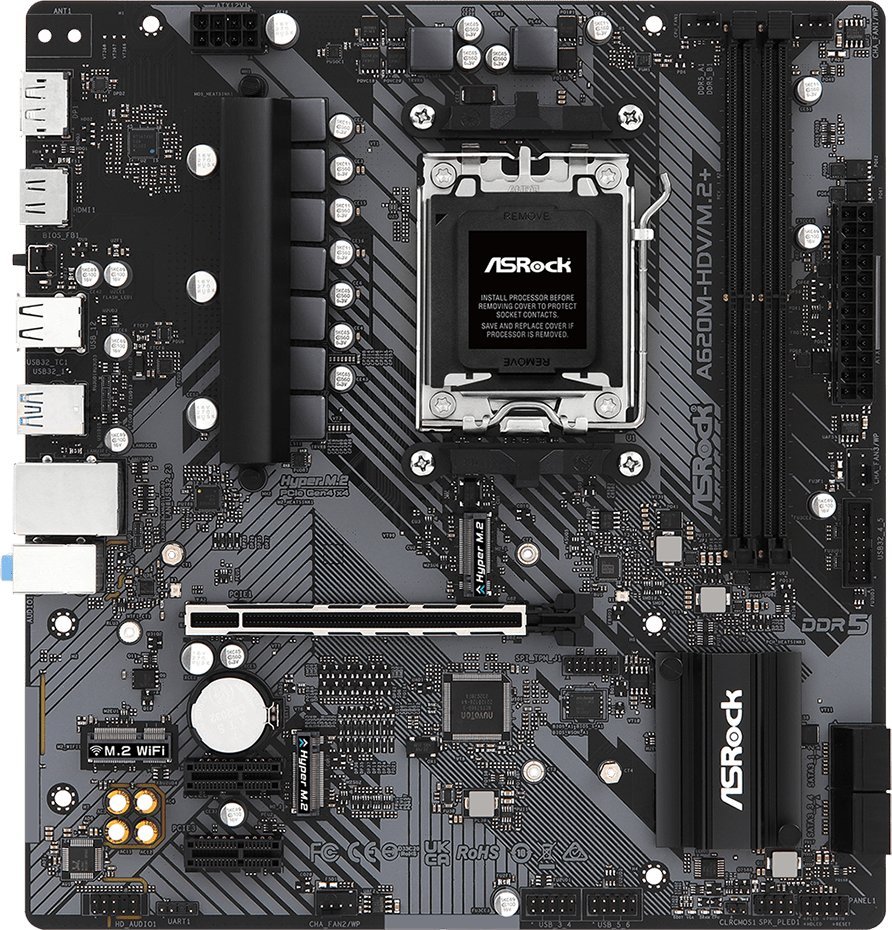 Pllakë amë ASRock A620M-HDV/M.2+