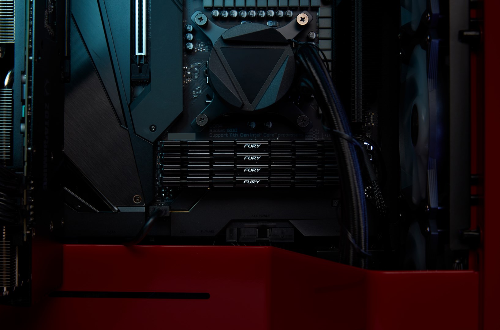 Ram desktop Kingston Fury Renegade KF436C16RB12/16, 16GB, DDR4 3600MT/s, i zi