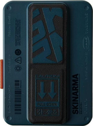Mbajtëse karte magnetike Skinarma SPUNK, me GripStand, blu