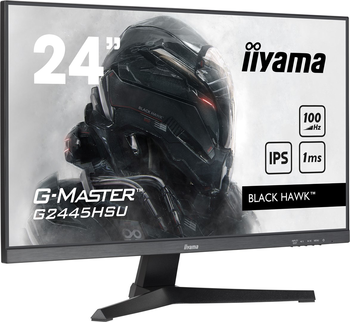 Monitor iiyama G-MASTER, 24", 1920 x 1080, Full HD, 100 Hz, i zi