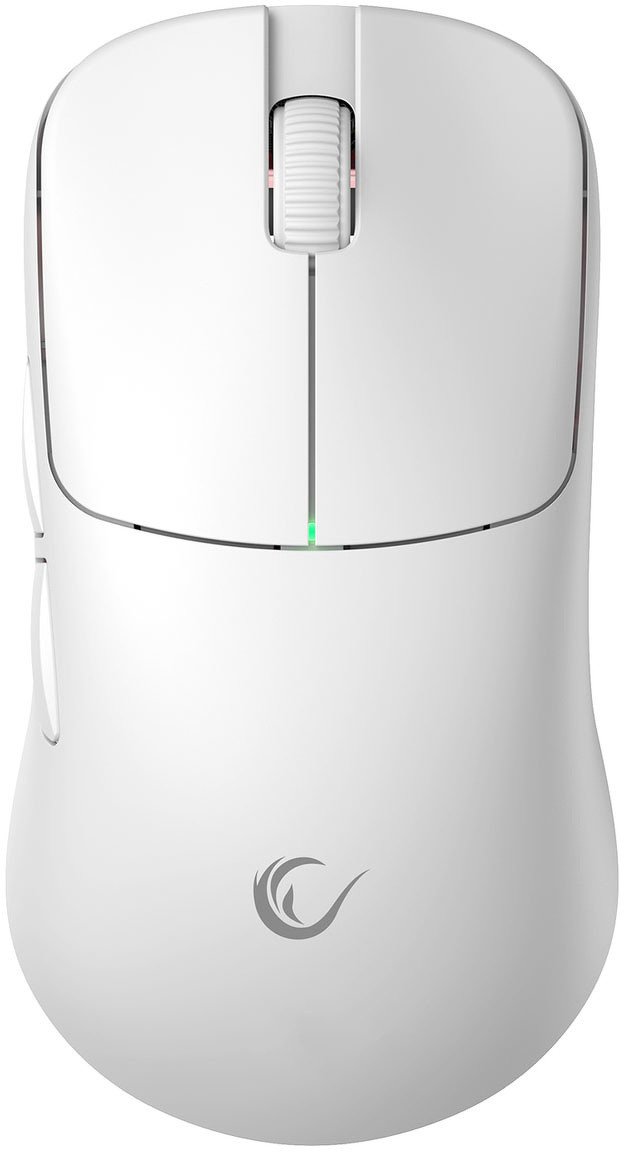 Безжичен гејминг глушец Rampage Tilion, 24000 DPI, 1000 Hz, бел