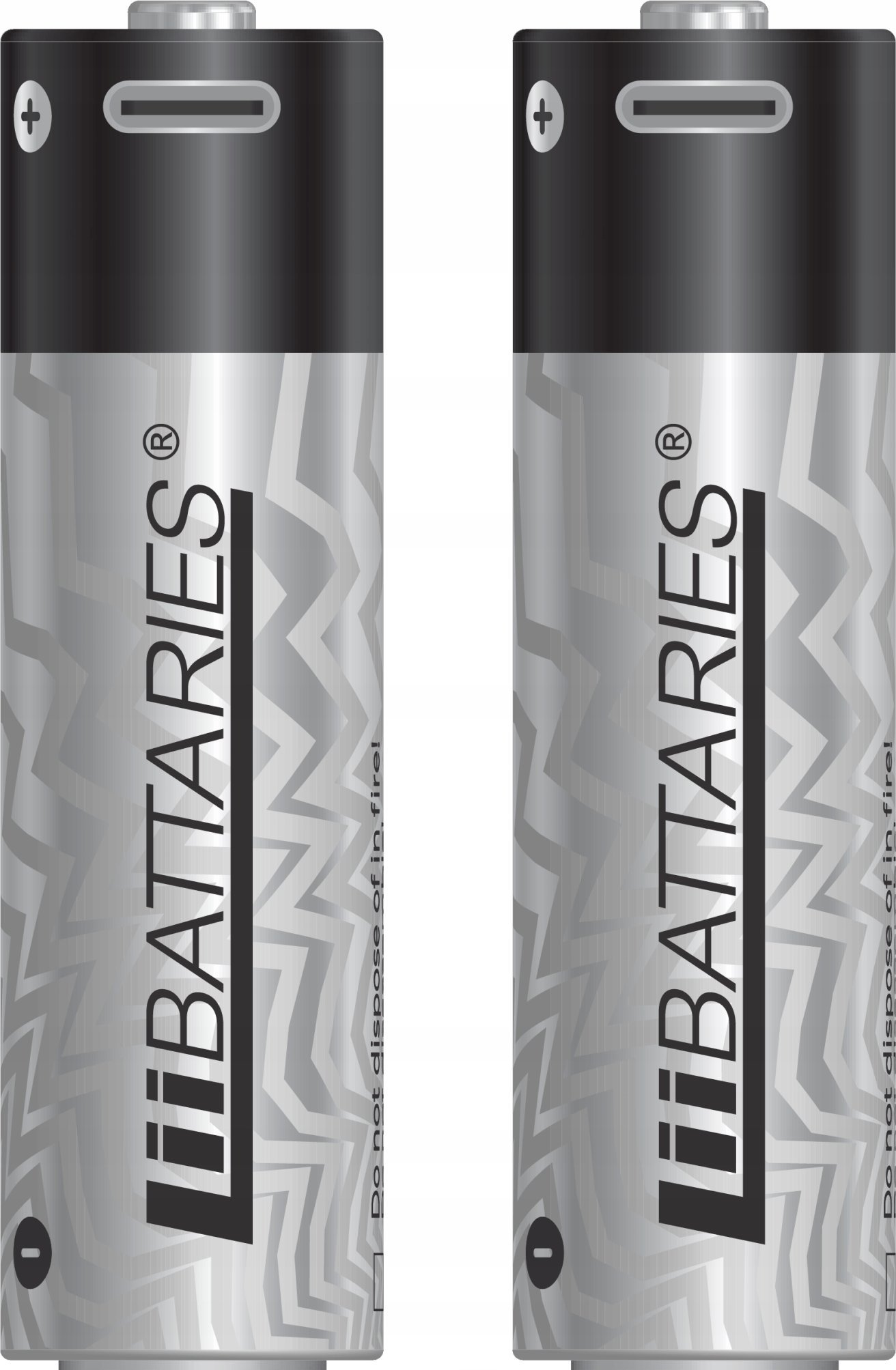 Bateri të karikueshme LiiBatteries 18650, 2000mAh, USB Type C, 2 copë