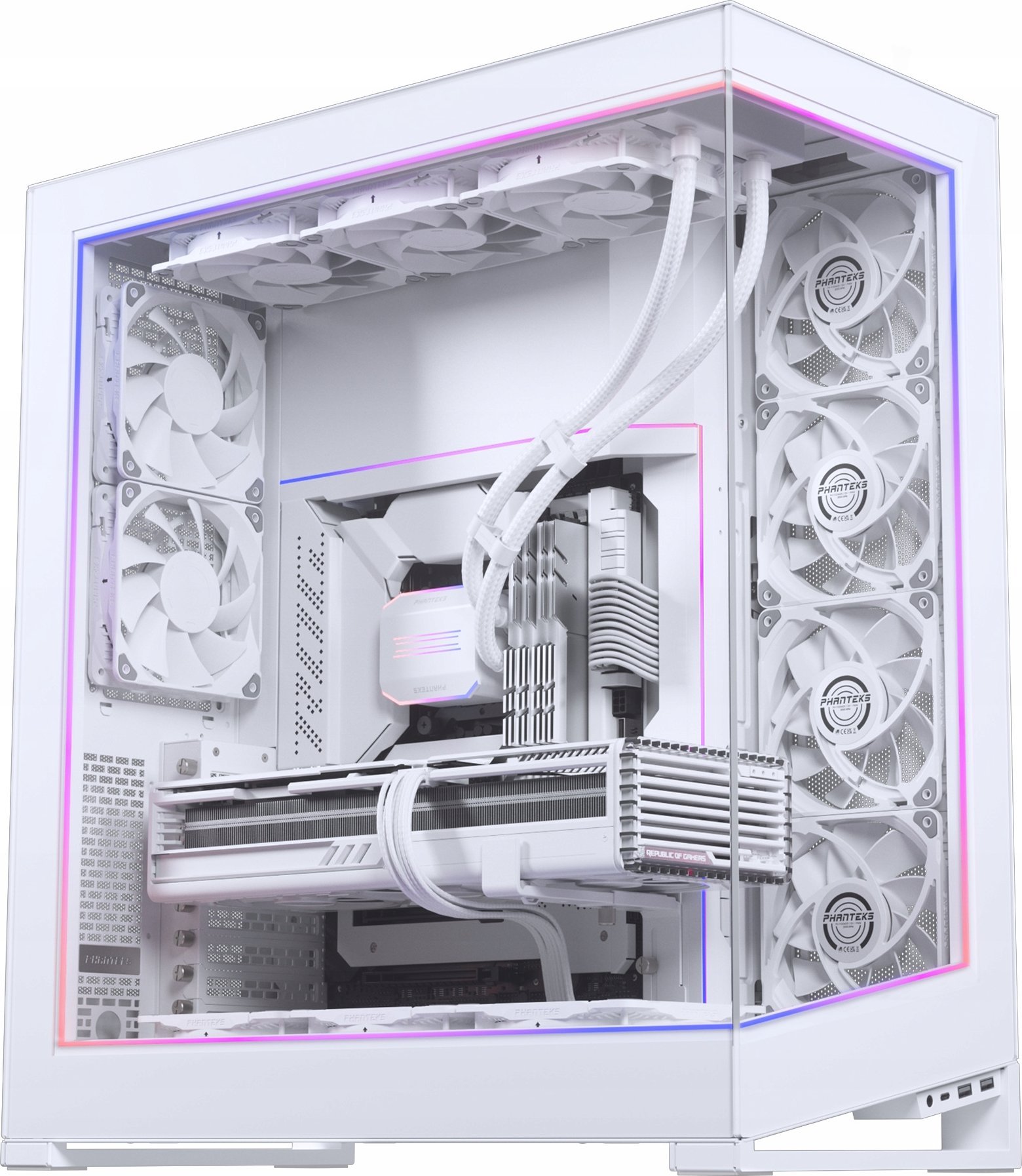 Set DRGB LED për kasë Phanteks NV7 Premium, 4 module, i bardhë