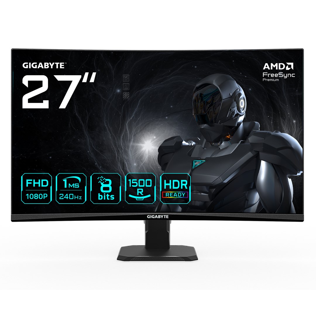 Monitor GIGABYTE GS27FC2, 27", FHD, 240Hz, i zi
