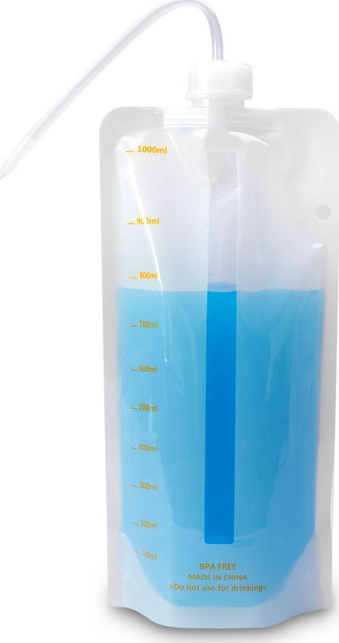 Shishe palosëse për mbushje EK Water Blocks EK-Loop, 1L, transparente
