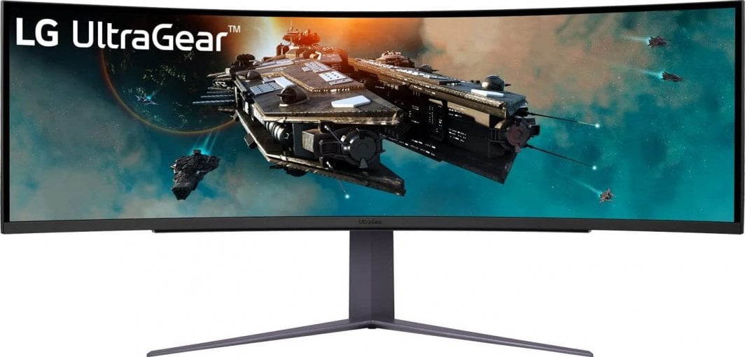 Monitor LG UltraGear 49GR85DC-B, 49", QHD, i zi