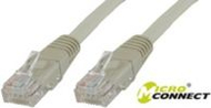 Kabllo rrjeti MicroConnect B-UTP6005, U UTP CAT6, 0.5m, gri