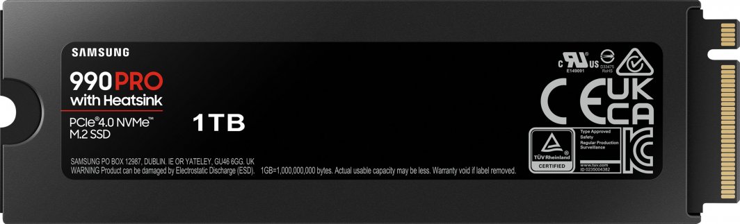 Disk SSD Samsung 990 PRO, 1TB, M.2 2280 PCI-E x4 Gen4 NVMe
