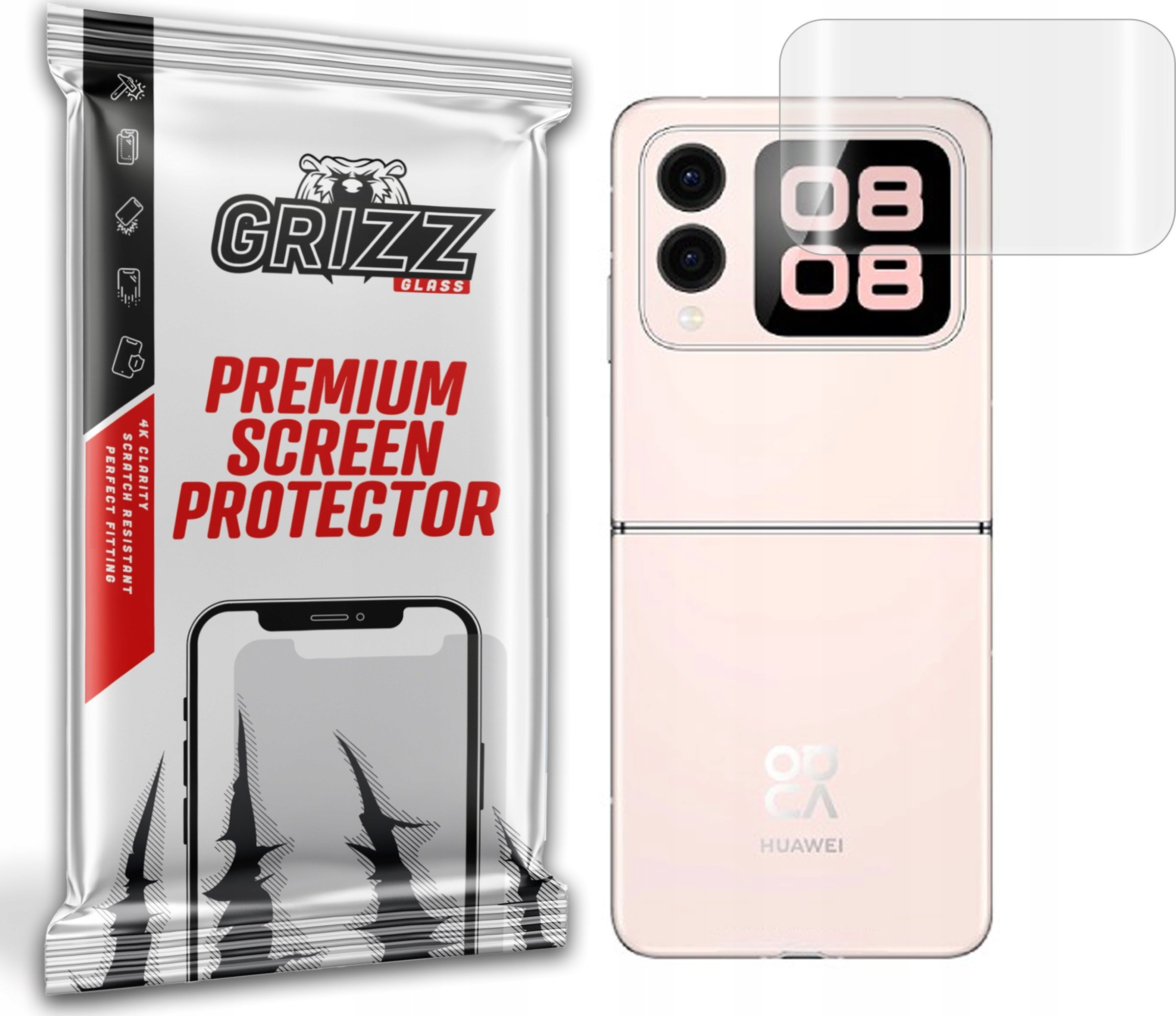 Fole mbrojtëse Hydrogel për ekran Huawei Nova Flip, transparencë e lartë