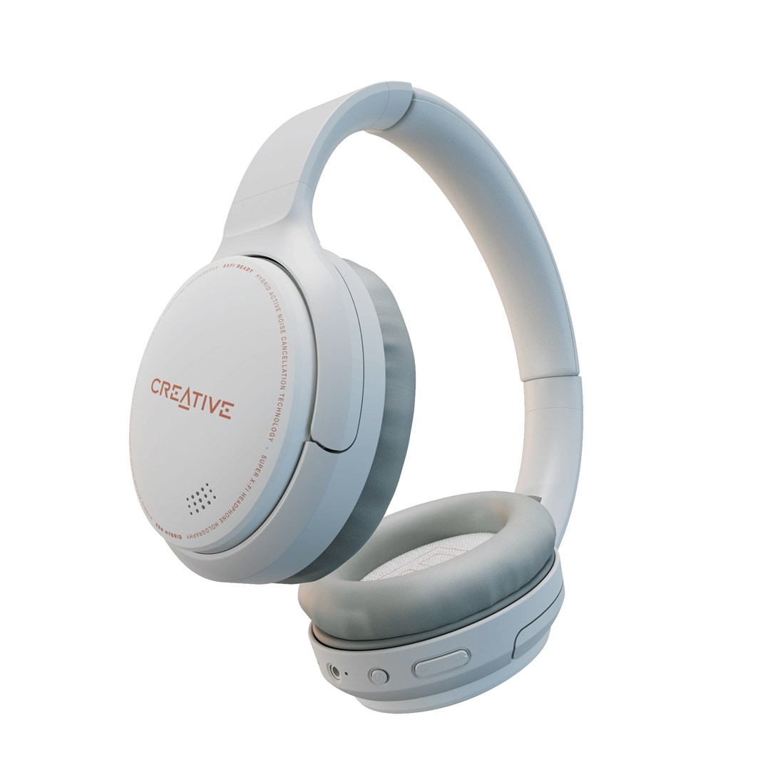 Kufje Creative Labs ZEN Hybrid, Wireless dhe Wired, të bardha