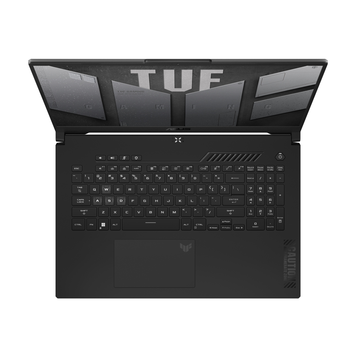 Laptop ASUS TUF Gaming A17, 17.3, FHD, AMD R7-7735HS, 16GB RAM, 1TB SSD, RTX 4060, i hirtë