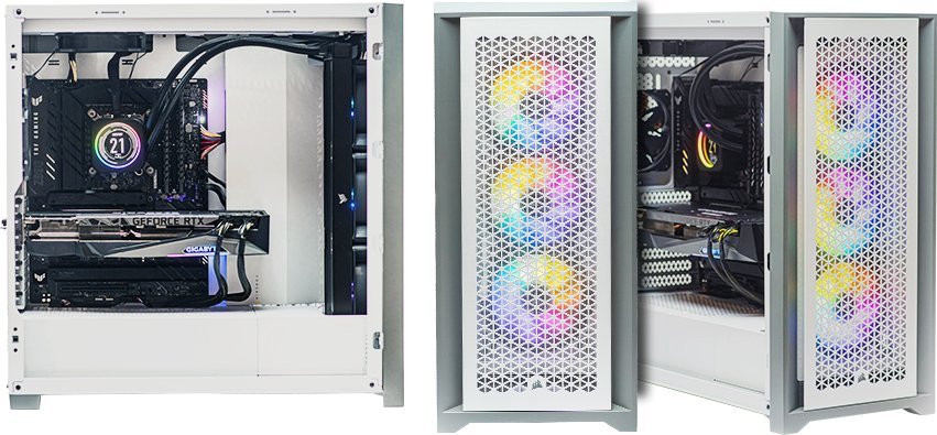 Kompjuter gaming Game X G900 White, Ryzen 7 7800X3D, 32GB RAM, 1TB SSD, i bardhë