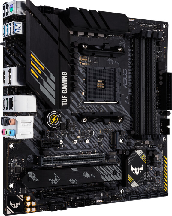 Матична плоча ASUS TUF GAMING B450M-PRO S - AMD B450