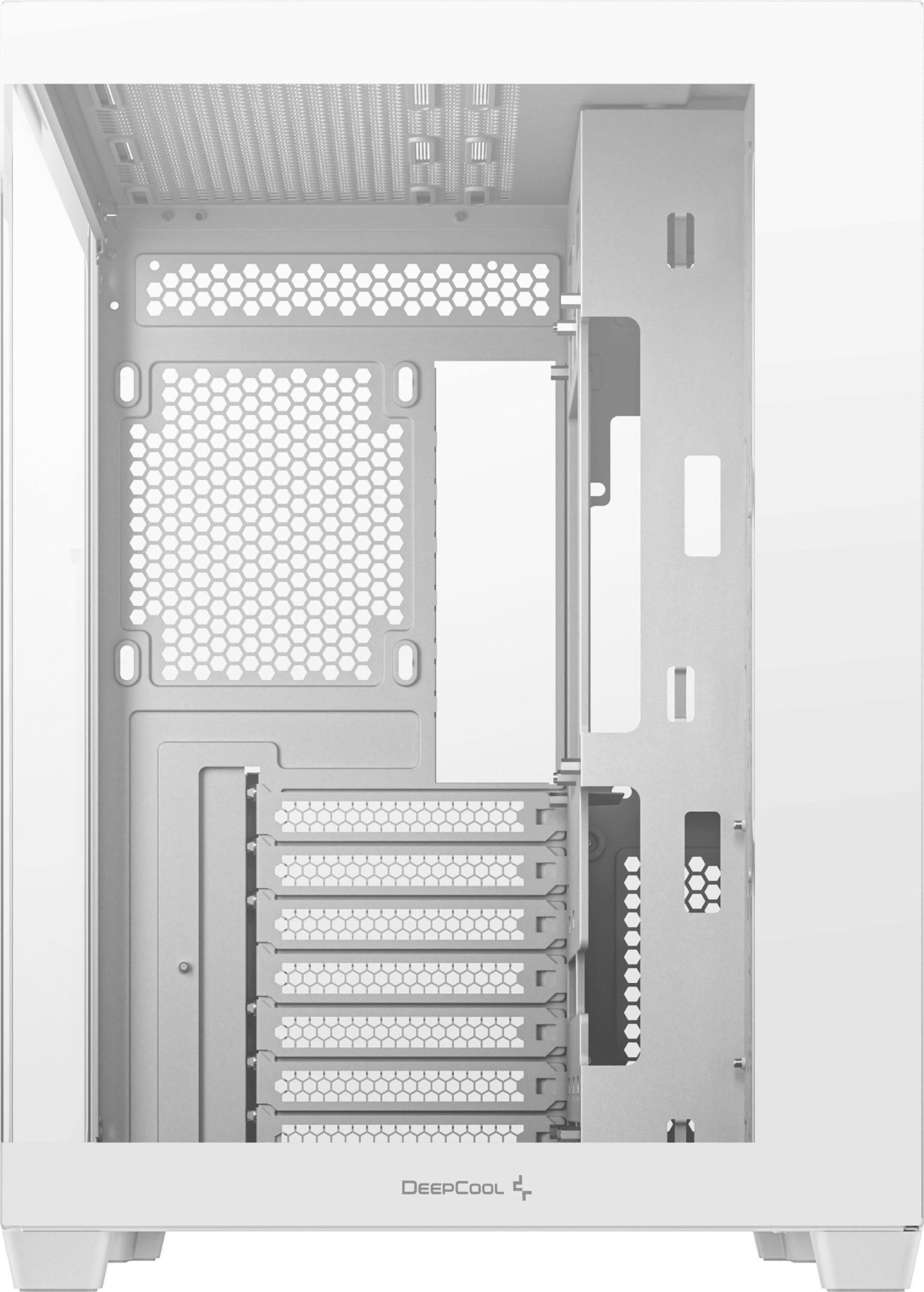 Kuti kompjuteri DeepCool CG530 WH, MIDI Tower, xham i temperuar, e bardhë