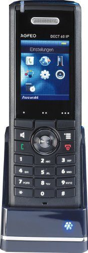 Telefoni pa tel Agfeo DECT60 IP, ekran 2", DECT, i zi