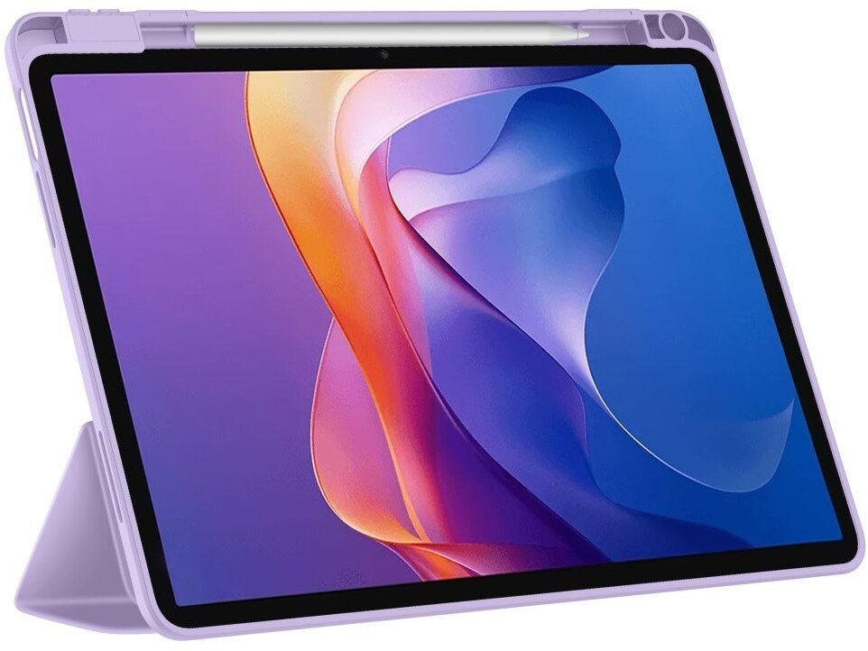 Mbulesë tablet Tech Protect SC Pen, për Xiaomi Redmi Pad 2 11", TPU, vjollcë