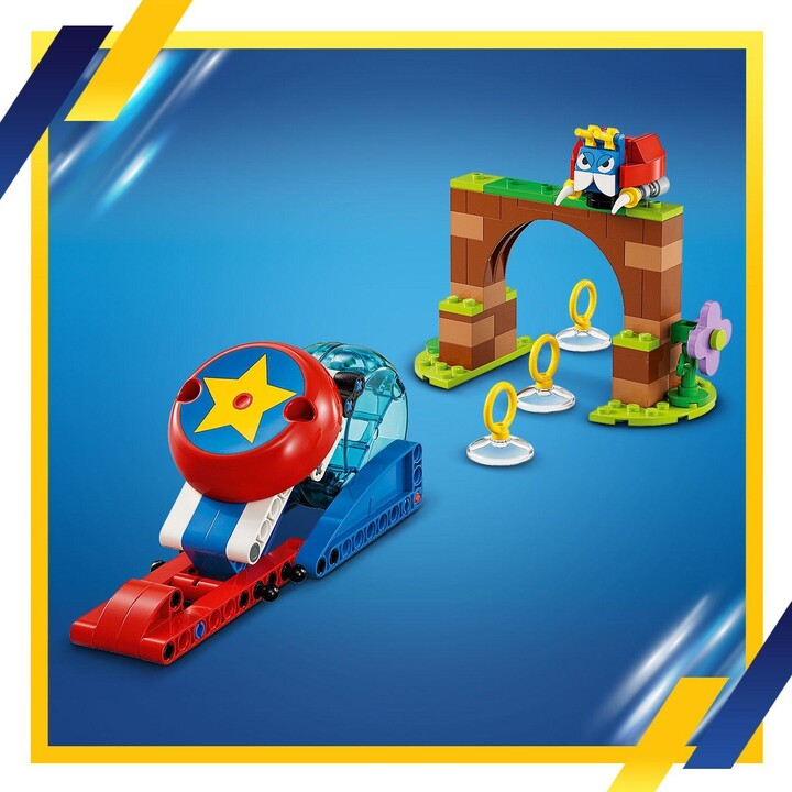 Set LEGO® Sonic the Hedgehog™ 76990 Sonic's Speed ​​Sphere Challenge